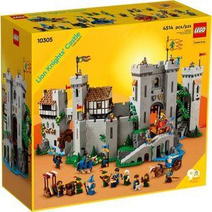 Блоковий конструктор LEGO Icons Замок левових лицарів (10305)