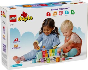 Блоковий конструктор LEGO DUPLO Town Вантажівка з абеткою (10421)