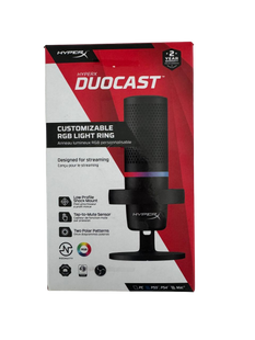 Уцінка: Мікрофон для ПК/ для стрімінгу, подкастів HyperX DuoCast (4P5E2AA)