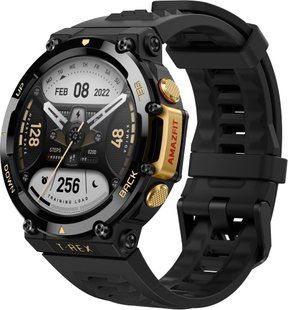 Смарт-годинник Amazfit T-Rex 2 Astro Black & Gold