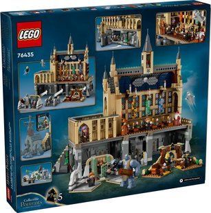 Блоковий конструктор LEGO Harry Potter Замок Гоґвортс: Велика зала (76435)