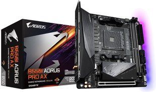 Материнська плата GIGABYTE B550I AORUS PRO AX