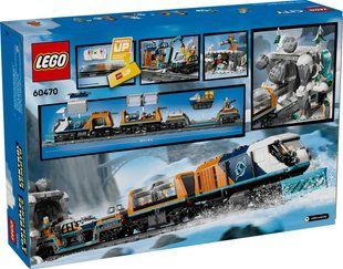 Блоковий конструктор LEGO City Арктичний дослідницький експрес (60470)