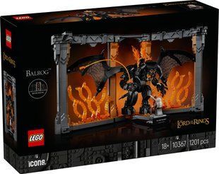 Блоковий конструктор LEGO Icons Володар перснів: Балроґ. Книжковий куточок (10367)